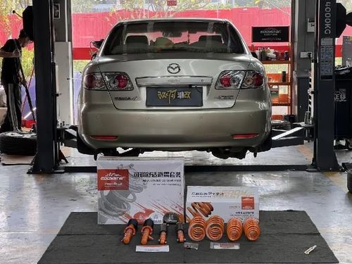 último caso de la compañía sobre Trabajo de instalación. Mazda 6 se actualiza con amortiguador EDDY.
