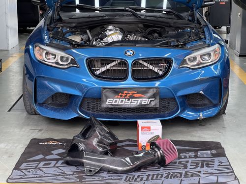 último caso de la compañía sobre BMW M2 3.0T F87 Equipped with EDDY Carbon Fiber Air Intake Box Kit, Performance Upgraded Again