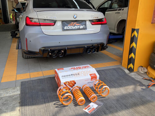 último caso de la compañía sobre BMW 325i Upgraded with High-Performance Short Springs, Unlocking a Trendy & Thrilling Driving Lifestyle