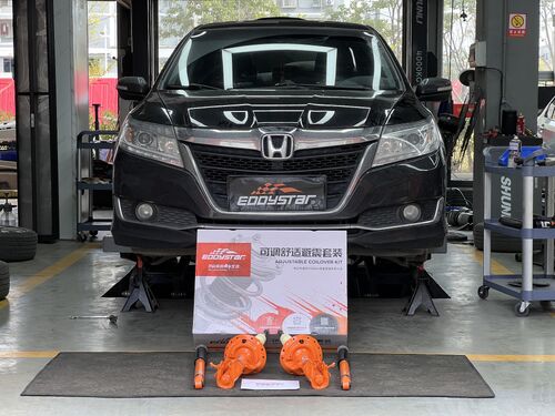 último caso de la compañía sobre 2017 Honda Crider 1.8L Upgraded with EDDY Adjustable Comfort Shock Absorbers via Modification Instead of Maintenance