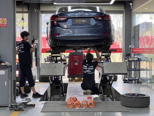 último caso de la compañía sobre Mazda Atenza + EDDY Sport Short Springs ｜ ¡Súper fresco y cómodo!