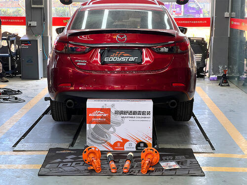 último caso de la compañía sobre EDDY Shock Absorber Case Sharing | Mazda Atenza 2.0L: Dual Upgrade of Stance and Stability
