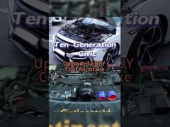 Honda Civic actualizado con kit de admisión Vortex