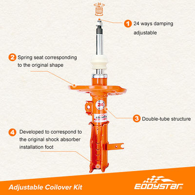 Compacto tamaño de choque y el kit de apoyo Honda Odyssey Auto Suspensión partes