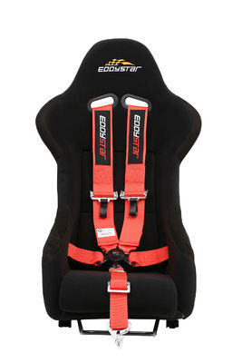 EDDYSTAR cinturón de seguridad ajustable de carreras coche de carreras 5 puntos arnés de camlock