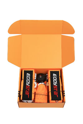 EDDYSTAR cinturón de seguridad de coche de carreras de nylon color naranja cinturón de seguridad de 5 puntos
