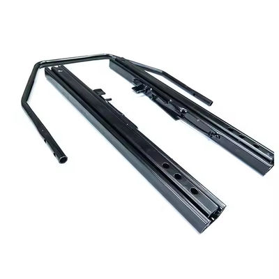 Asiento deportivo de carreras de aluminio universal con soporte negro