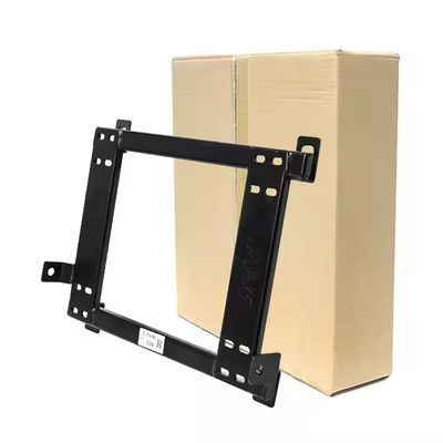 Silla de carreras ajustable de aluminio negro