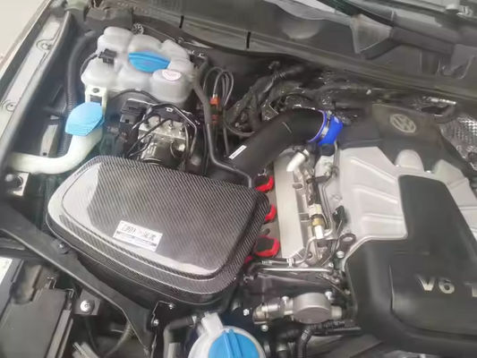 Kit de filtro de admisión de aire de fibra de carbono para automóviles Volkswagen Touareg