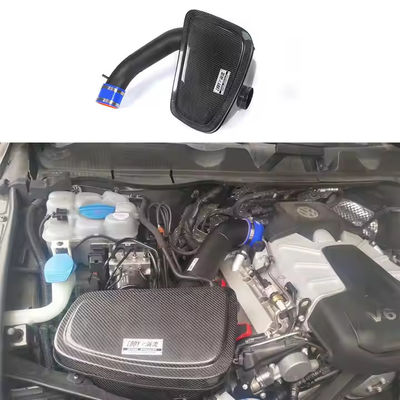 Kit de filtro de admisión de aire de fibra de carbono para automóviles Volkswagen Touareg