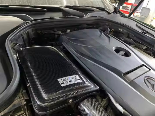 Filtro de aire Caja de aire para automóviles de fibra de carbono para Mercedes-Benz 1.6 - 2.0 T