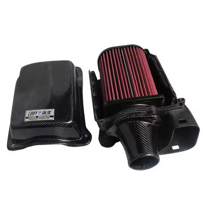 Entrada de aire de fibra de carbono para automóviles ligeros para protección del motor