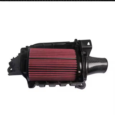 Entrada de aire de fibra de carbono para automóviles ligeros para protección del motor