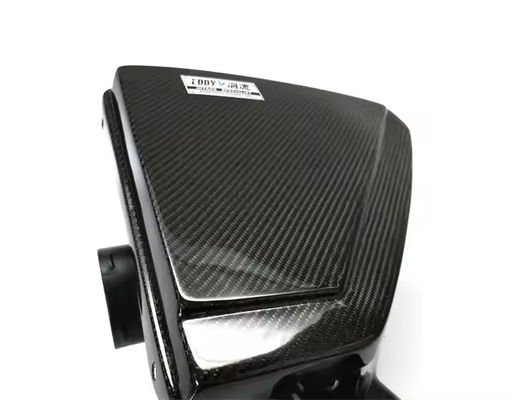 filtro de admisión de aire frío para automóvil negro rojo para Cadillac