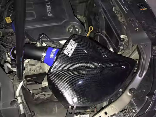 Kit de admisión de aire frío personalizado aislamiento de fibra de carbono para Buick LACROSSE