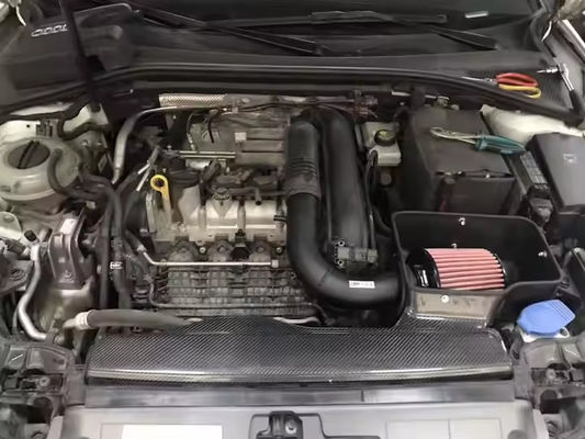 Ingesta de aire de fibra de carbono personalizada Mejorar la potencia Audi A3 Auto partes del motor
