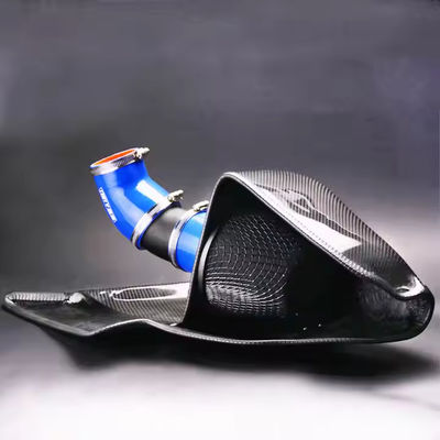 Kit de inducción de aire frío de fibra de carbono que mejora la filtración para Audi Q5 1.8T