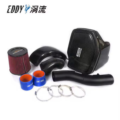 Kit de entrada de aire frío de alto flujo resistente a la corrosión Flexible para Jaguar XF
