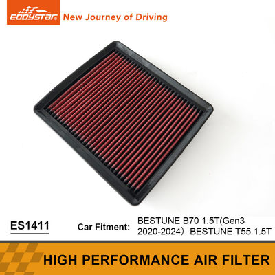 Eficiencia energética Filtro de aire de alto flujo lavable BESTUNE B70 1.5T Partes de automóviles
