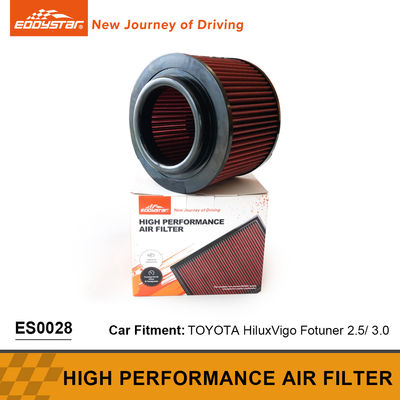 Filtro de aire de automóvil lavable personalizado Toyota Importado Hilux3.0 Partes de repuesto de automóviles