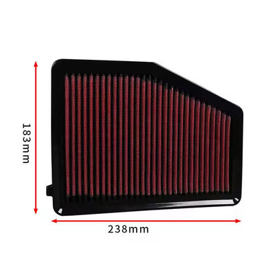 Filtro de aire de alto flujo lavable piezas de repuesto de automóviles duraderas para Honda Civic 1.8
