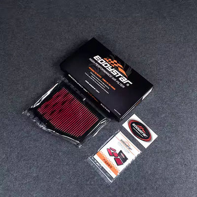 Filtro de aire de alto flujo de Porsche personalizable para mejorar la eficiencia del motor