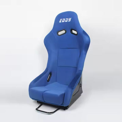 EDDYSTAR Luxury Blue Soft Bucket asiento de carreras personalizado silla de coche de carreras