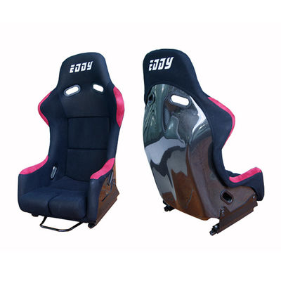 Asiento de simulador de carreras de fibra de carbono regulación de temperatura colorida