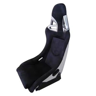 Simulador de carreras al aire libre Bucket móvil asiento de carreras plata gris moda durable