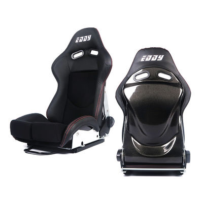 Tipo deportivo asiento de coche de fibra de carbono interior cómodo para coche de carreras