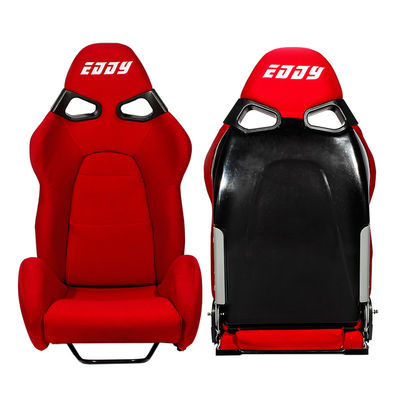Normas de seguridad Asientos de carreras de fibra de carbono con diseño de silla ajustable