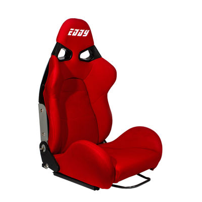 Normas de seguridad Asientos de carreras de fibra de carbono con diseño de silla ajustable