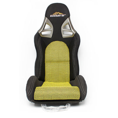 EDDYSTAR Silla ajustable de fibra de vidrio de carreras fácil de instalar silla de carreras