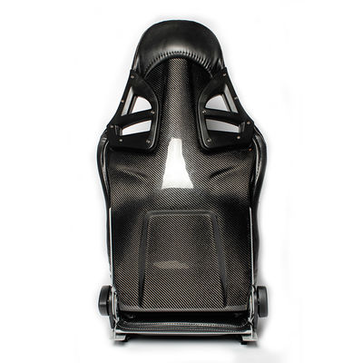 Asiento de carreras universal de fibra de carbono asiento de carreras ajustable personalizable