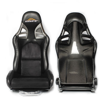 Asiento de carreras universal de fibra de carbono asiento de carreras ajustable personalizable