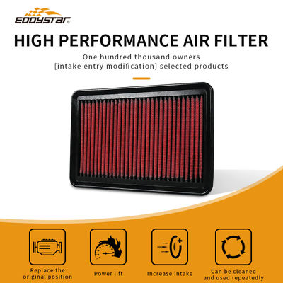 Giulia Stelvio Filtro de aire de alto flujo Lavable fácil de instalar Filtro de aire automático