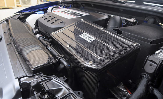 Audi S3 2.0 Fibra de carbono Ingesta de aire Aumentar el flujo de aire Partes del motor de automóviles