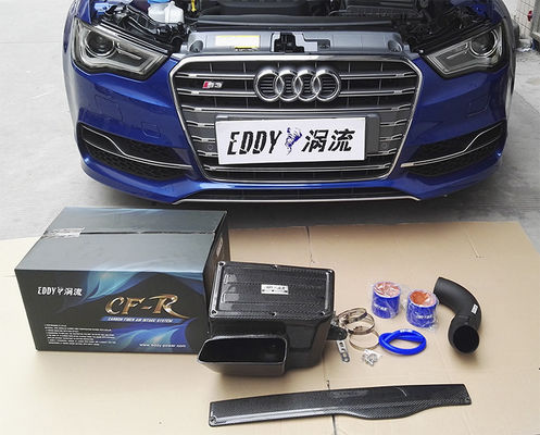 Audi S3 2.0 Fibra de carbono Ingesta de aire Aumentar el flujo de aire Partes del motor de automóviles