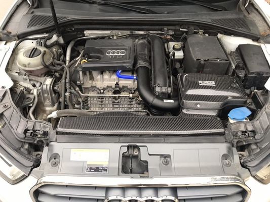 EDDYSTAR Aluminio de alto rendimiento Fibra de carbono Entrada de aire Alta eficiencia Para Audi A3