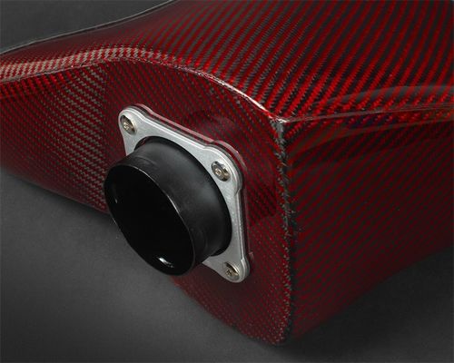 Aumento de rendimiento de la fibra de carbono entrada de aire frío para VW Golf