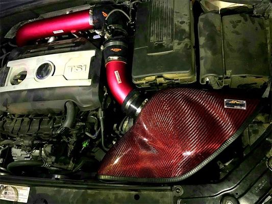 Actualización a una caja de aire de alto rendimiento de fibra de carbono para el Volkswagen Tiguan