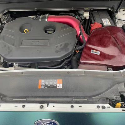Caja de aire de fibra de carbono ligera y fuerte para Ford Mondeo