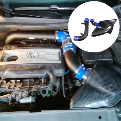 EDDYST Aire más frío más poderosa Caja de aire de fibra de carbono para VW GOLF GTI