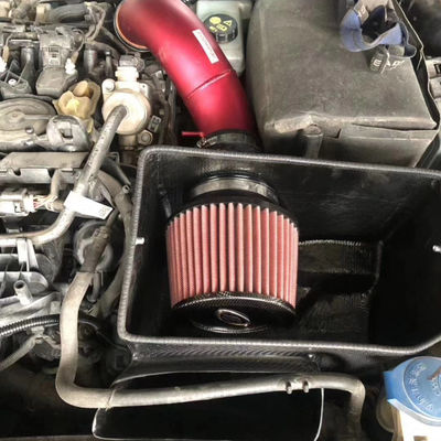 EDDYST Caja de aire de fibra de carbono lista para carreras para potencia mejorada para VW GTS