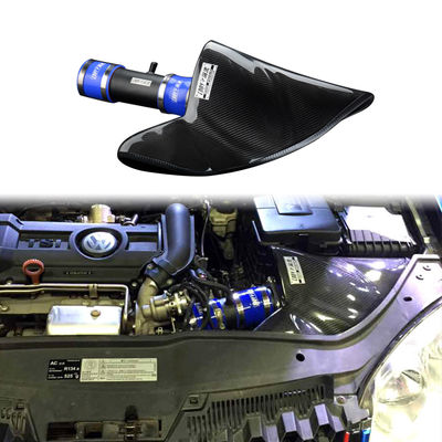 El diseño elegante de la caja de aire de admisión de fibra de carbono, resultados poderosos para VW Scirocco