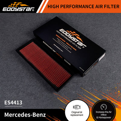 El filtro de aire de alto flujo EDDYSTAR aumenta el flujo de aire en un 25% + con una gasa de algodón de alta calidad para Mercedes-Benz C230 ES2240