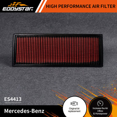 El filtro de aire de alto flujo EDDYSTAR aumenta el flujo de aire en un 25% + con una gasa de algodón de alta calidad para Mercedes-Benz C230 ES2240