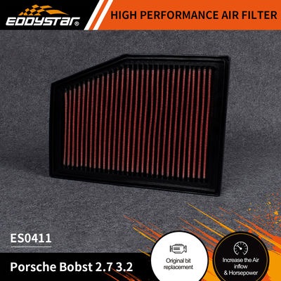 Filtro de aire de alto flujo EDDYSTAR para Porsche Bobst 2.7 3.2 con hasta 60.000 millas de vida útil del filtro y número ES0411 OE