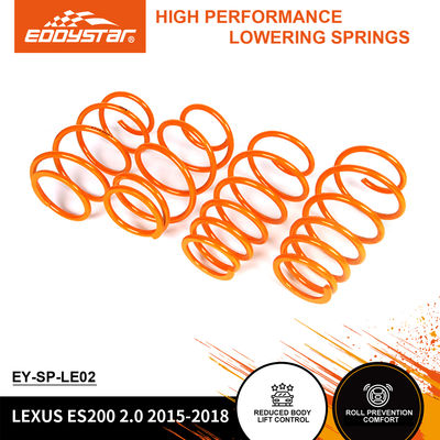Resortes de suspensión EDDYSTAR Sport con una reducción de altura de 1.5 pulgadas, garantía de por vida limitada y dificultad de instalación intermedia para LEXUS ES250 ES200 ES300 ES350 IS250 IS250C IS300